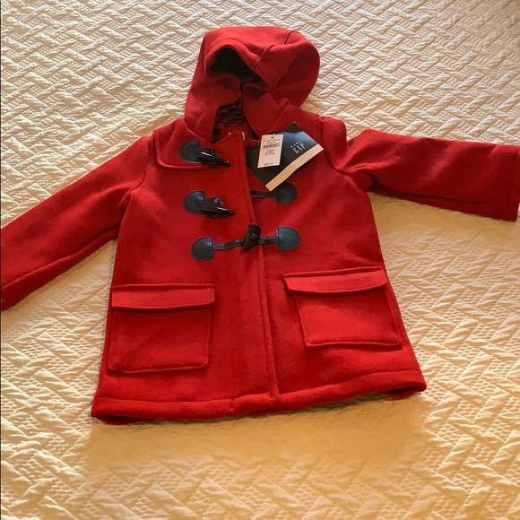 GAP Other - Baby Gap Hooded Pea Coat